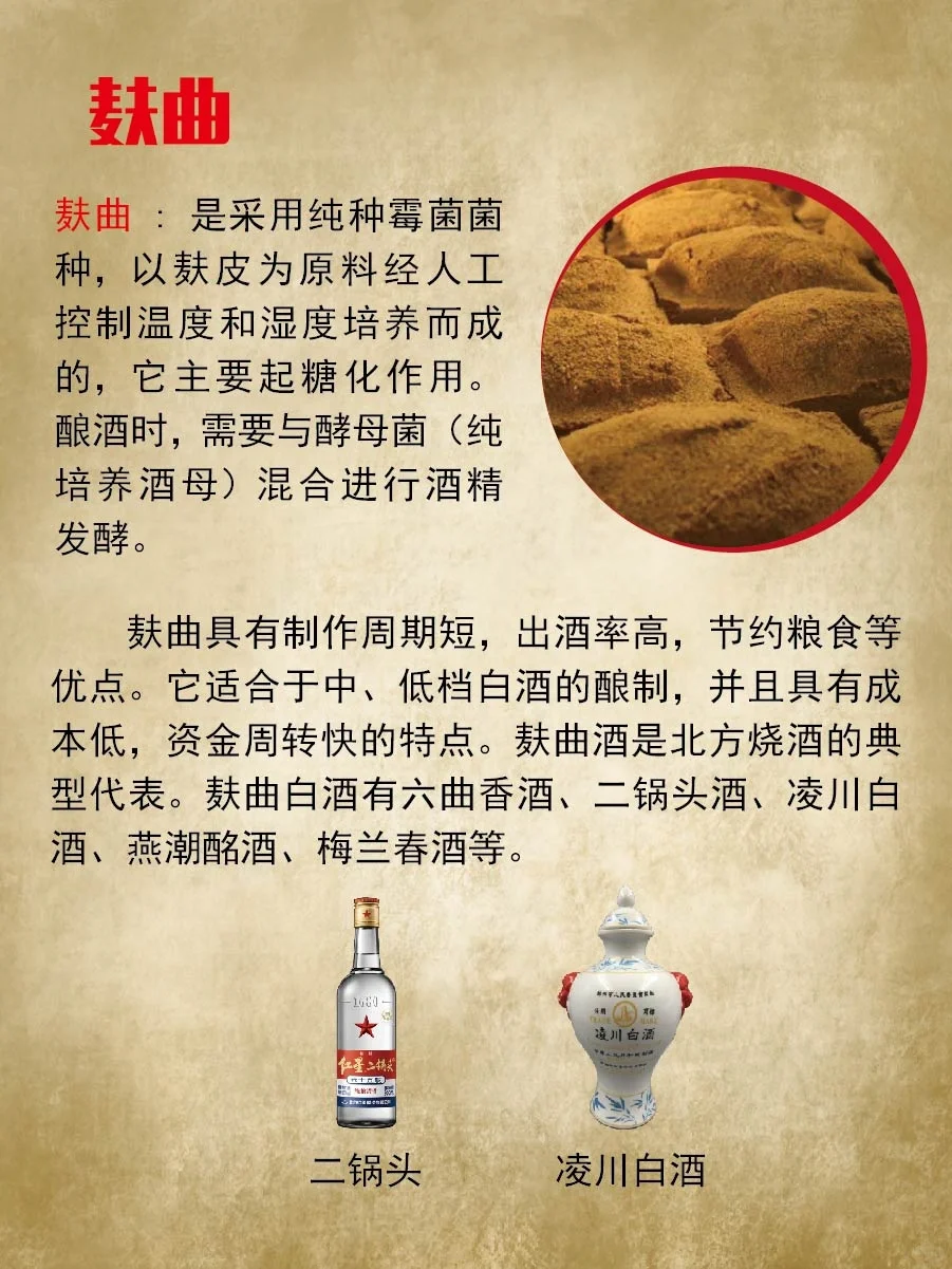 白酒酒曲可以分为哪几种?快来涨涨知识吧