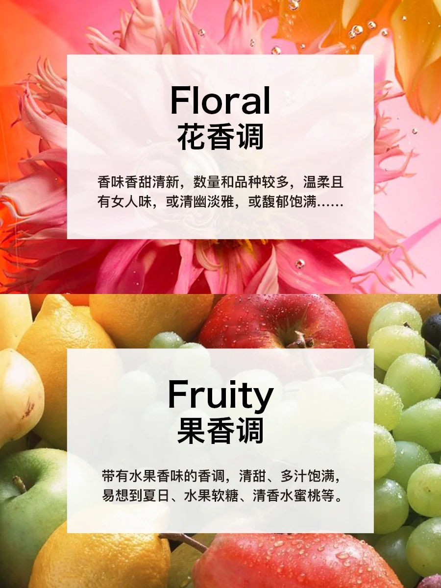 香水知识|12种香调分类