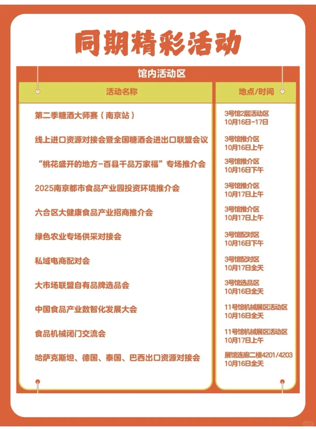 南京糖酒会薅羊毛攻略来啦！让你免费领一堆