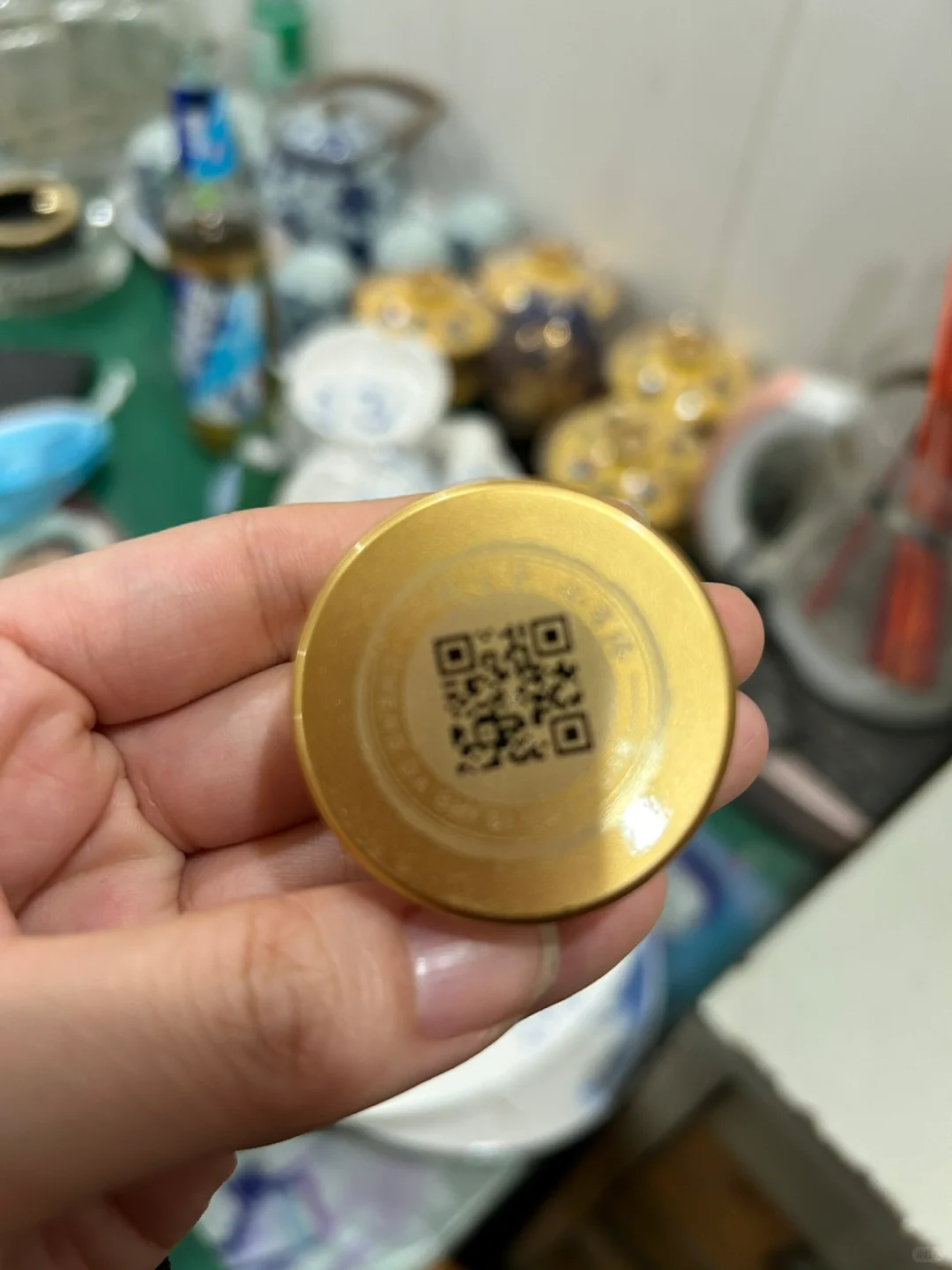 酒瓶盖扫码