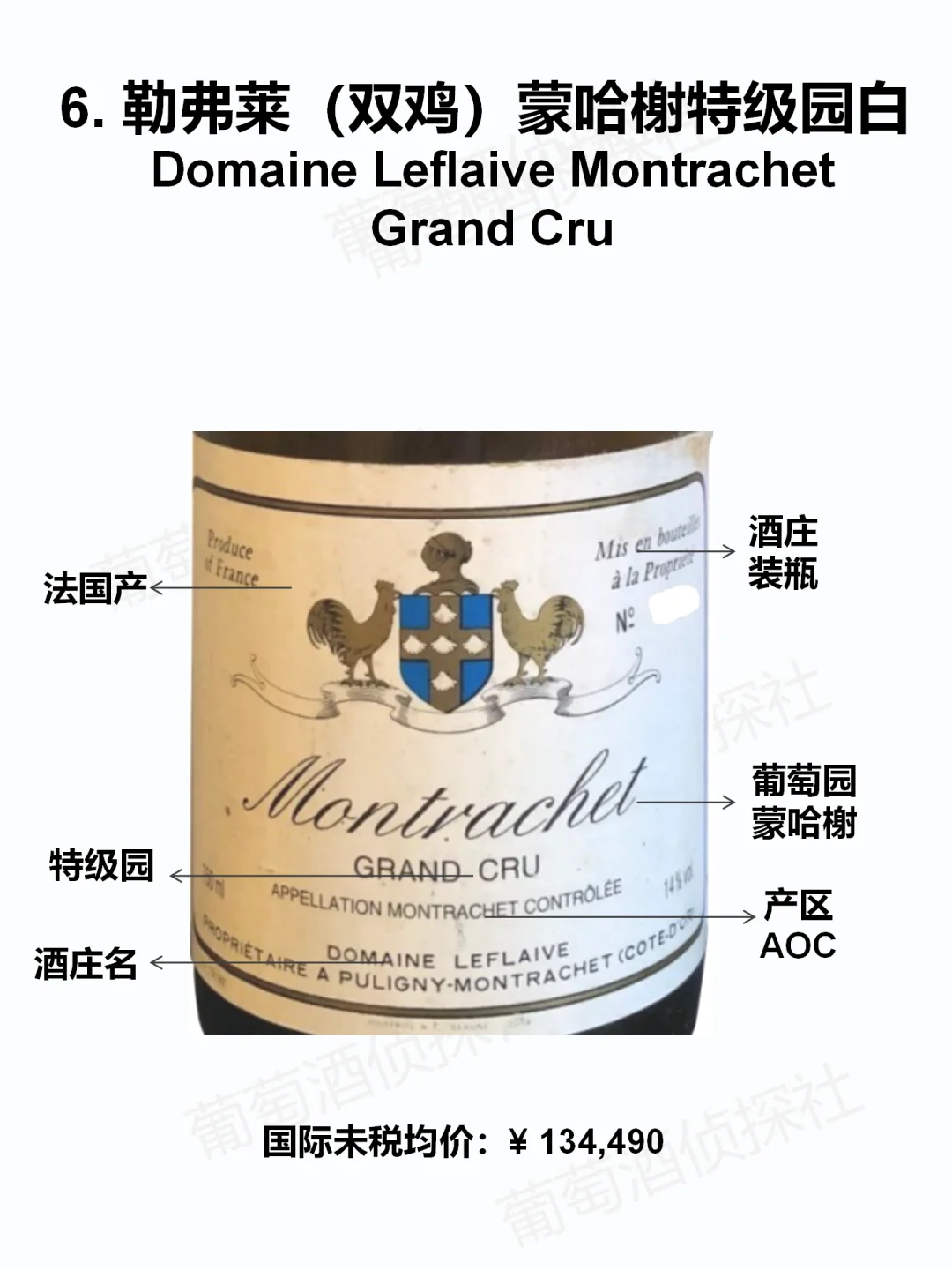 ?看看世界最贵的酒，酒标都写点啥