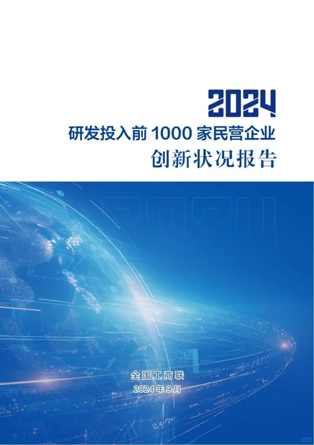 24年研发投入前1000家民营企业创新状况报告