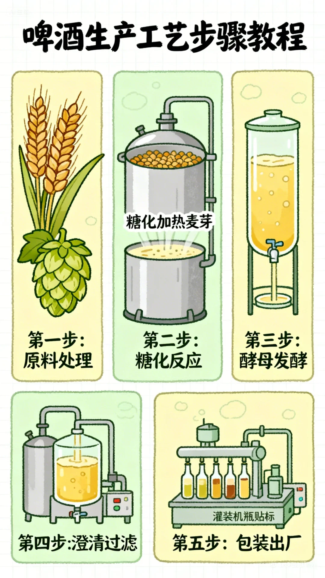 白酒和啤酒的生产工艺