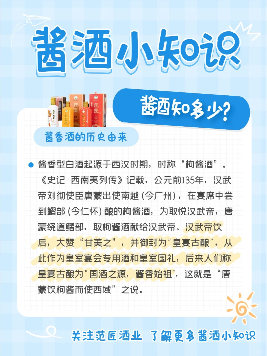 酱香酒的起源和发展历史，你知道多少？