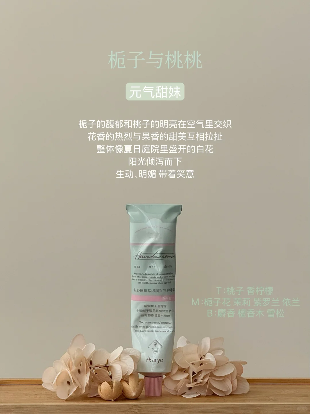 安野屋护手霜香型人设图鉴!都好闻到爆!