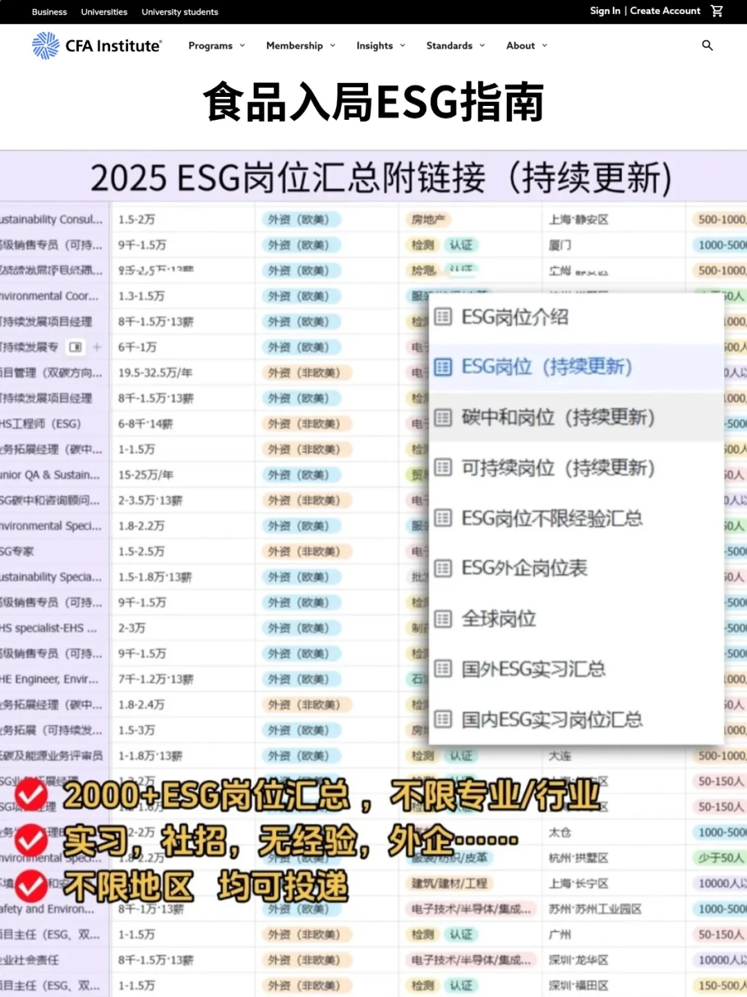建议所有食品人都去冲的新赛道，冷门不内卷