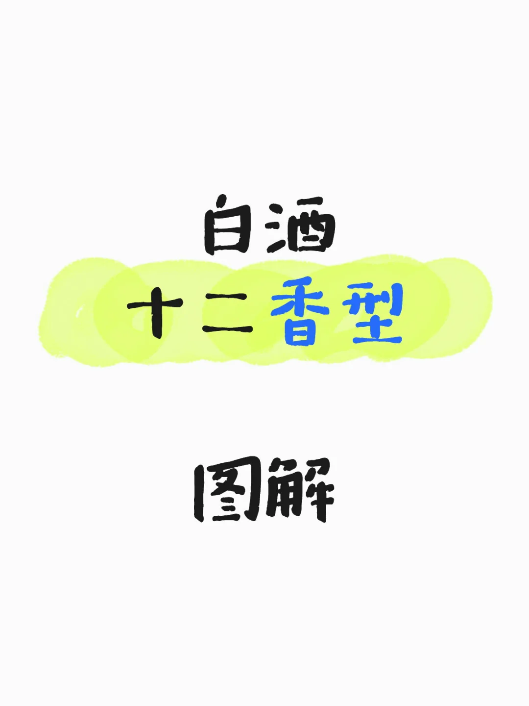 白酒十二香型图解