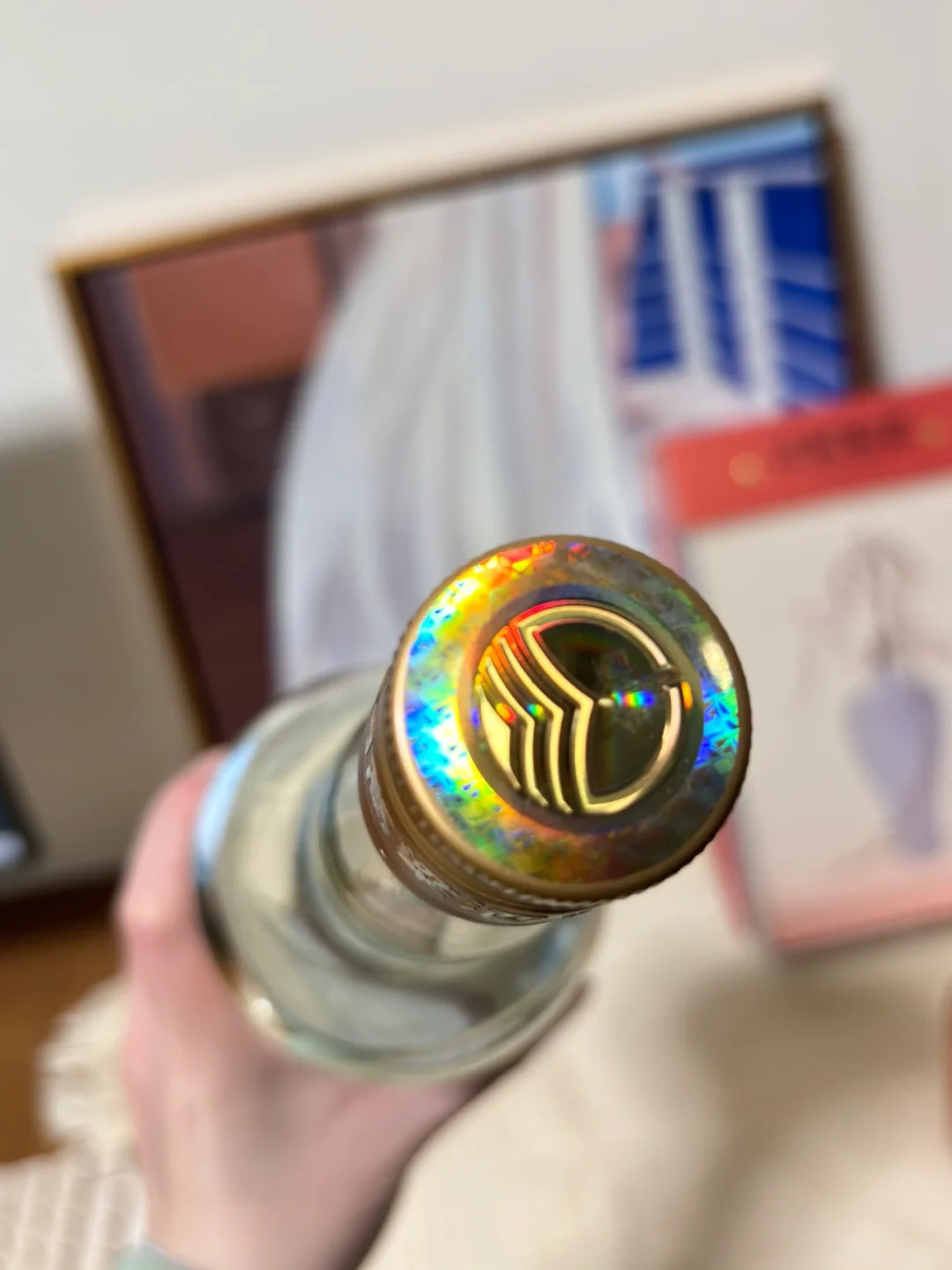 真假不会看!至少这瓶金门高粱还不错的
