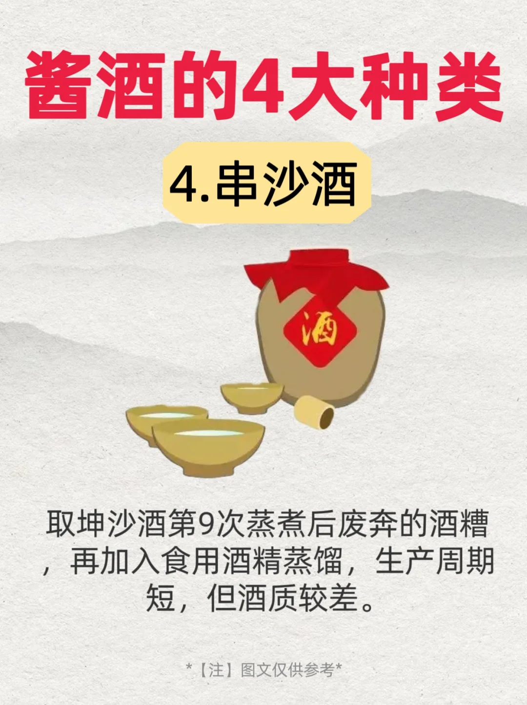 酱酒4⃣️大类❗你不会不知道吧？️