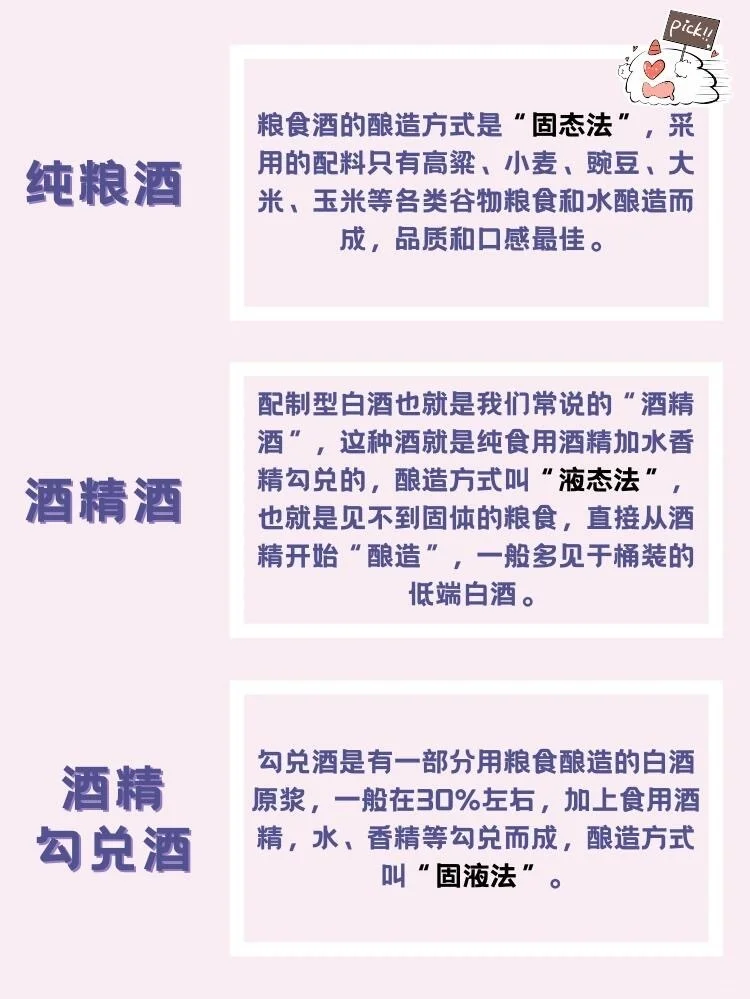 纯酿酒执行标准大全,卖酒的商家注意啦