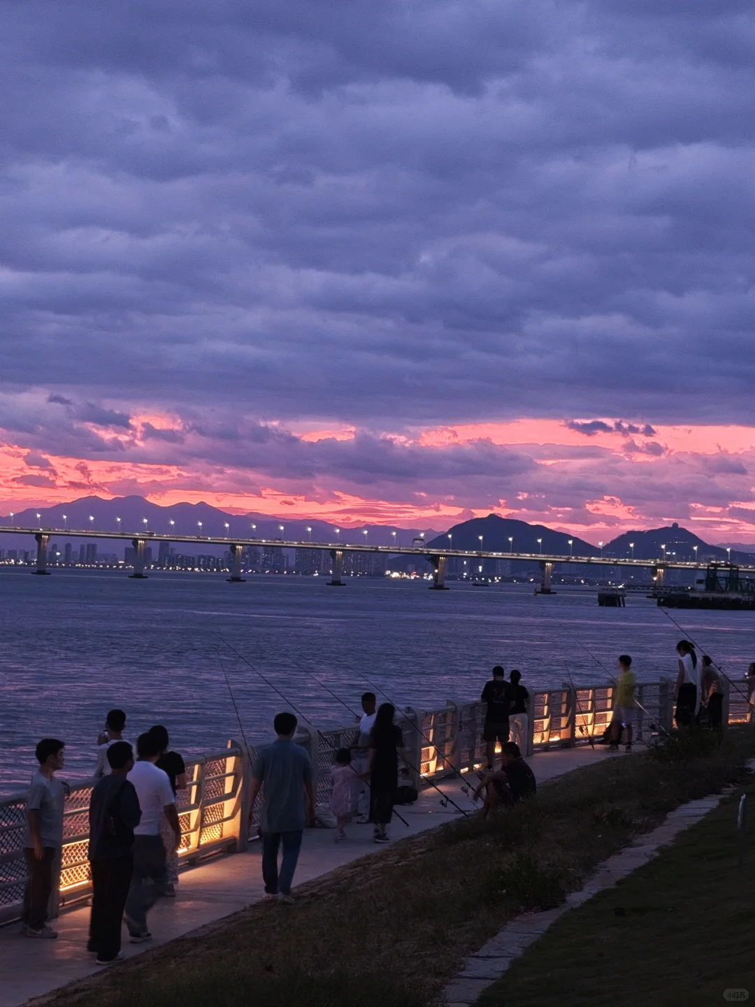 玫瑰色日出 × 葡萄酒紫霞??