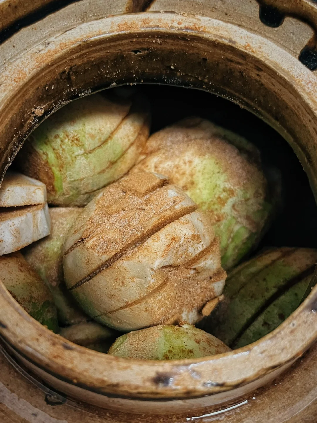 美食|父母传承|爸爸教我腌的五香芥菜疙瘩~