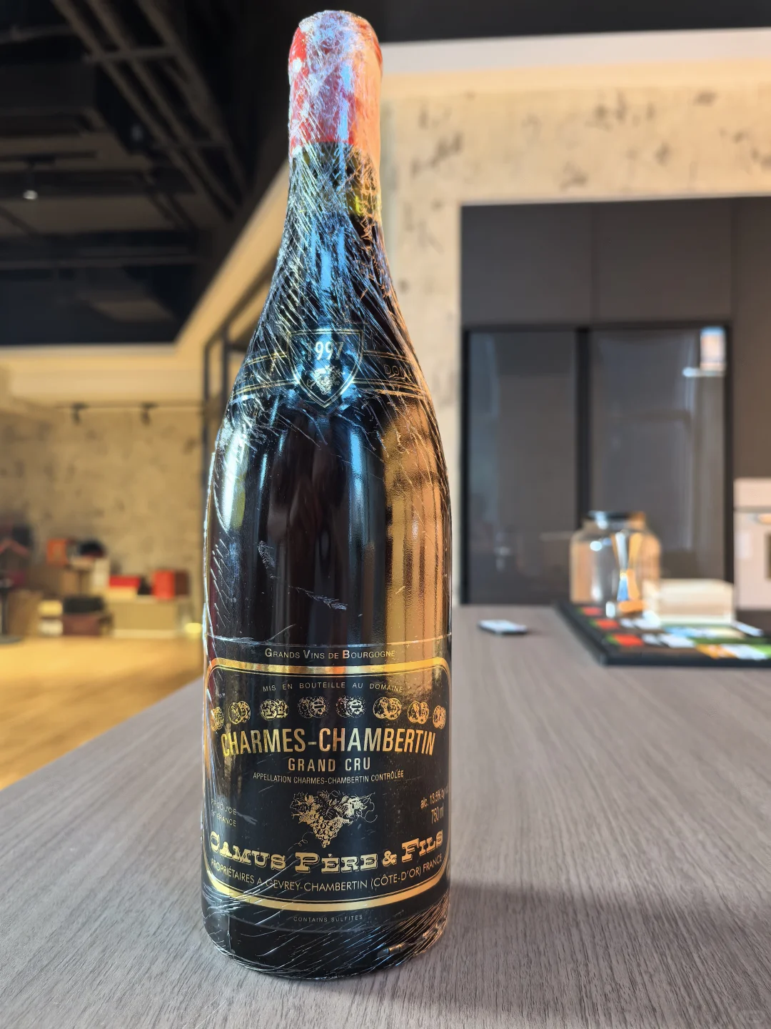 1997香贝丹Grand Cru老酒，700+饮传奇