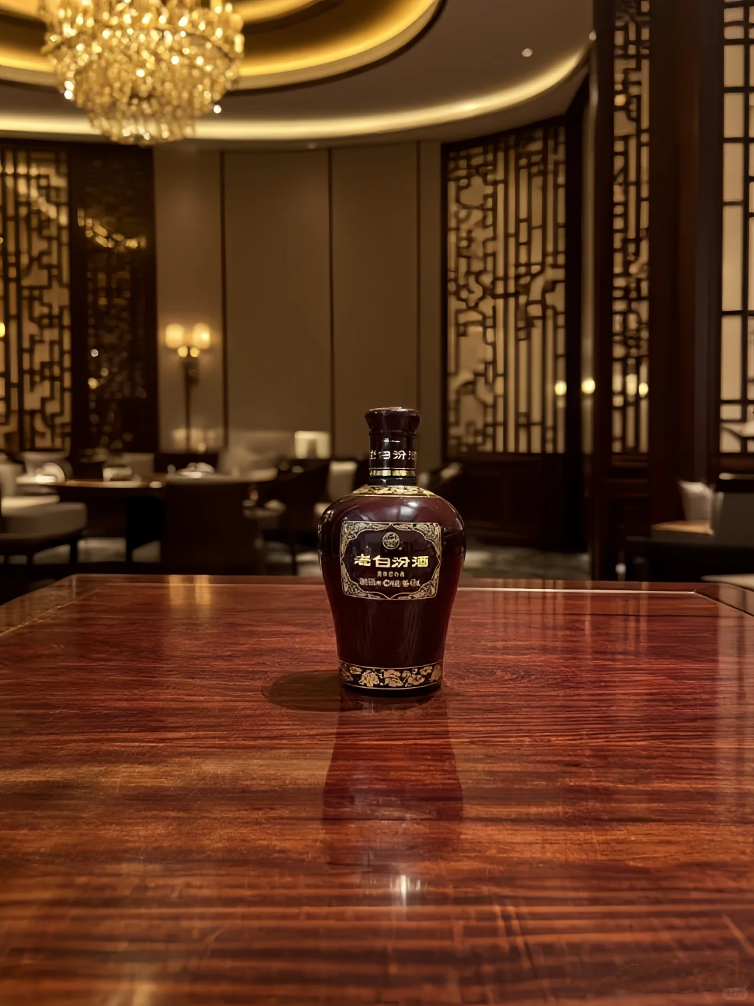 只有资深的酒友才会喜欢老白汾封坛十五年吧
