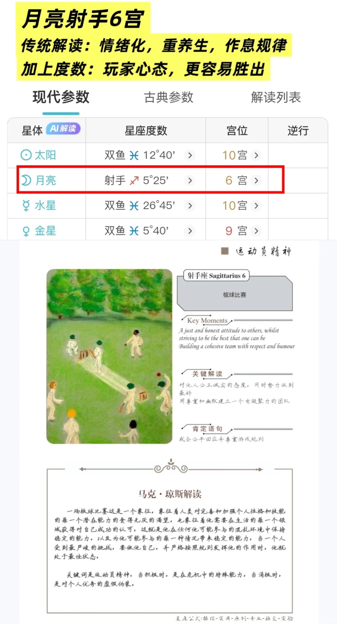 度数占星有多牛