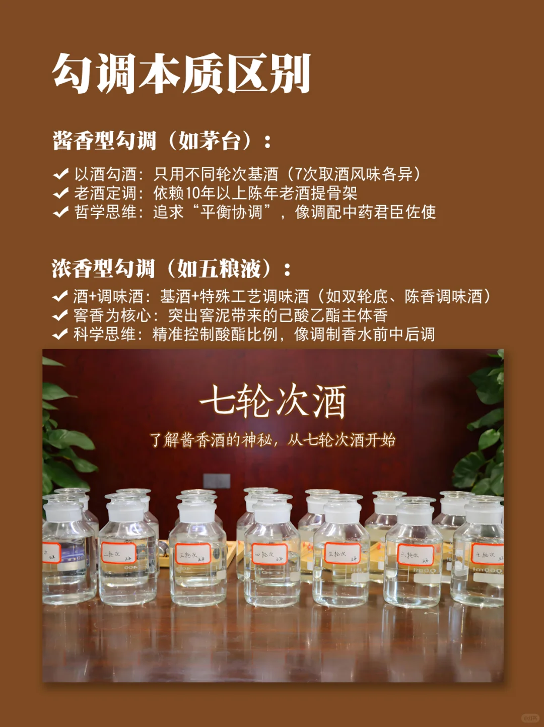 勾调才是白酒的灵魂!酱香&浓香竟差这么多