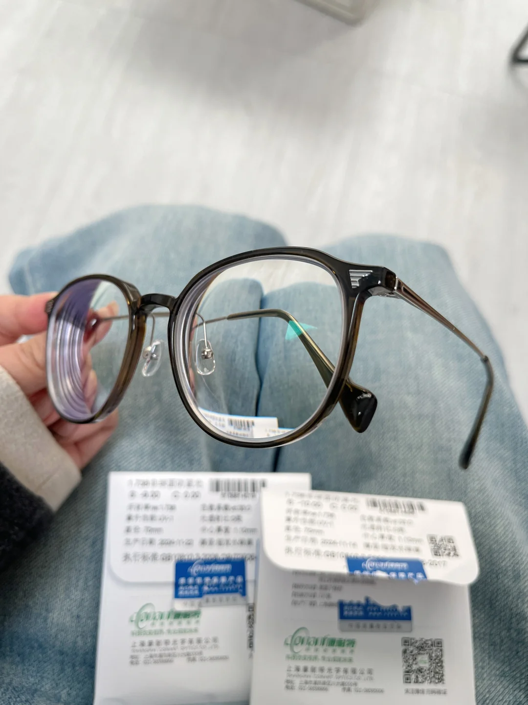 1000度高度数超薄不出框（真实分享)