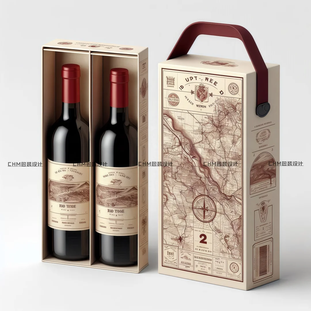 红酒礼盒新高度优雅设计分享