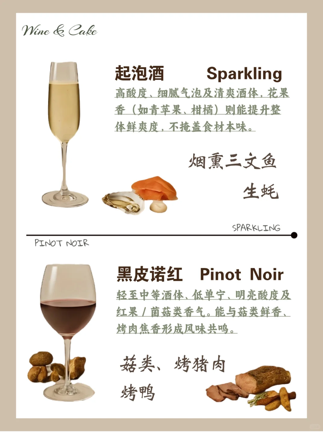 葡萄酒配餐指南‼️记住这 3 点,秒变高手!