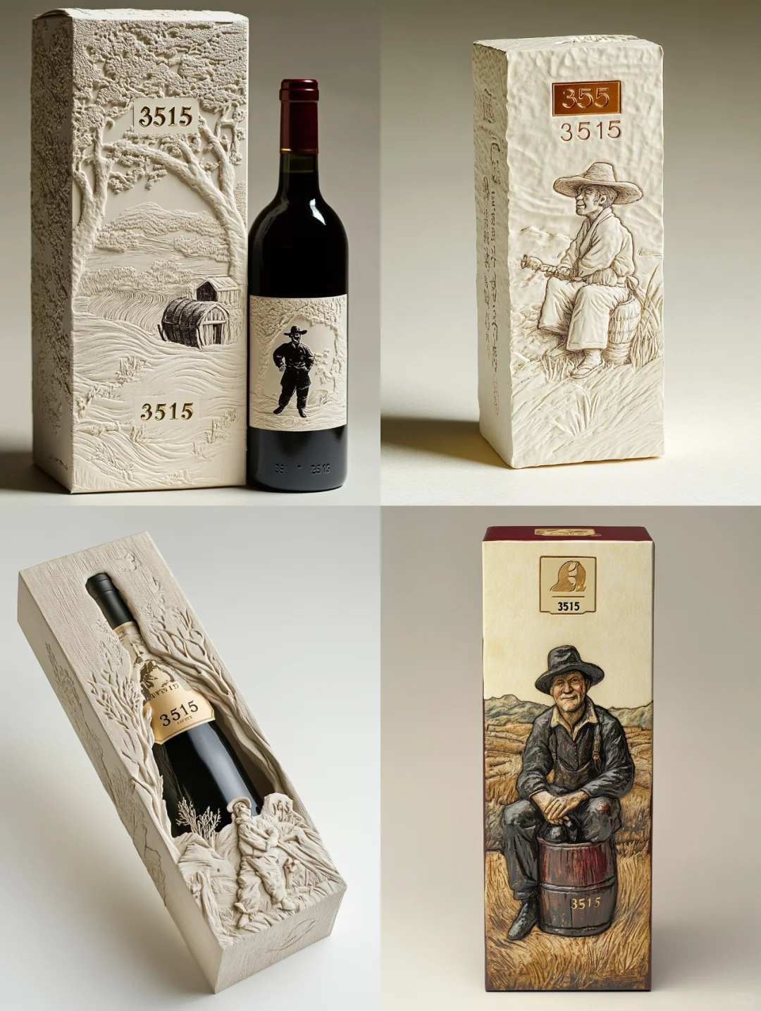 ?【农耕之美 佳酿之魂】农夫主题酒包装