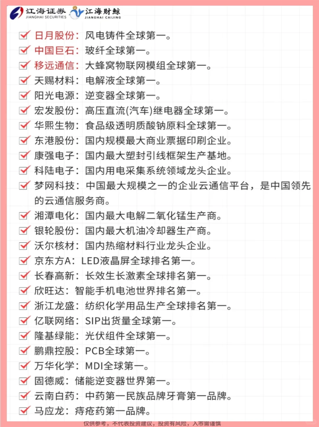 ?A股具有唯一性的股票