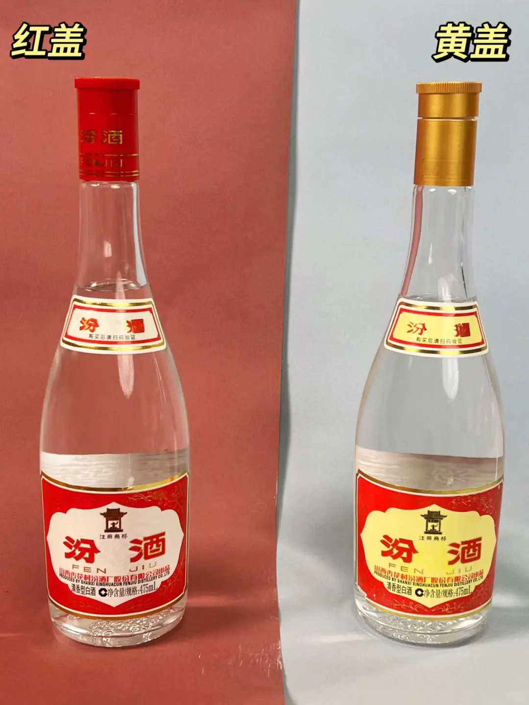 红盖 vs 黄盖汾酒!4 大维度说清区别?