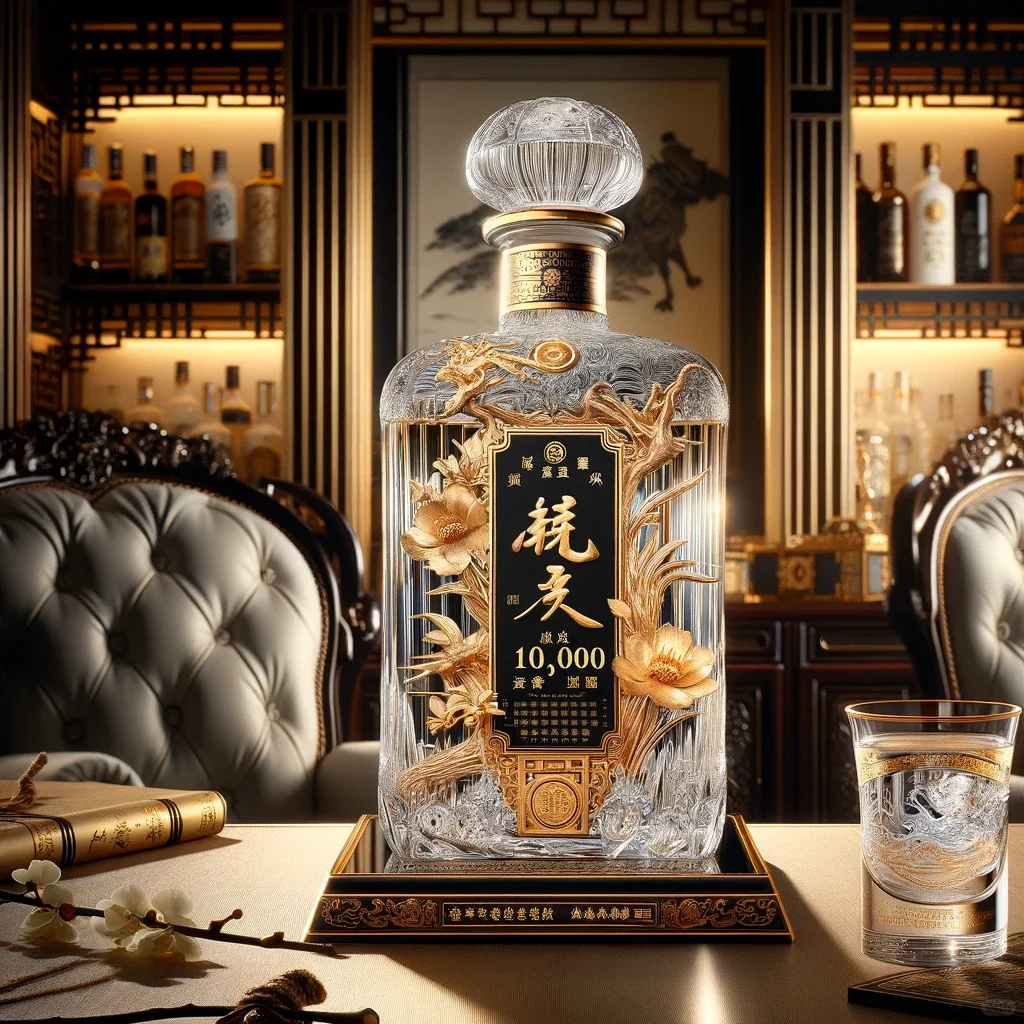 奢华的白酒包装设计