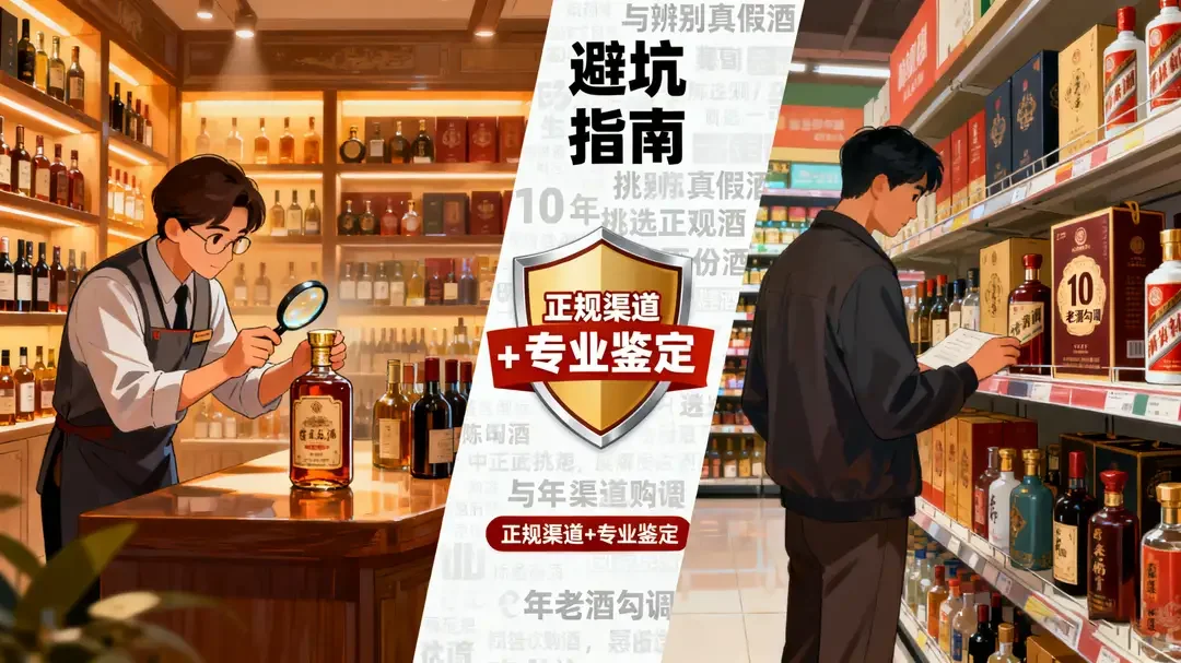 别再被名字骗了!年份酒和陈年酒差的不是字