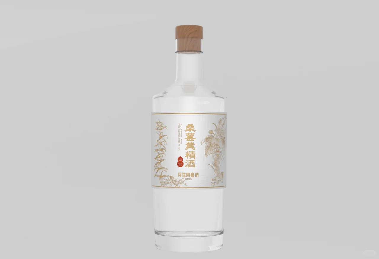 桑葚黄精酒 | 包装设计