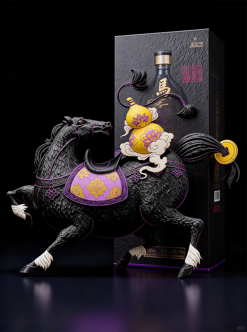 马年包装设计|【浮生】白酒品牌包装设计