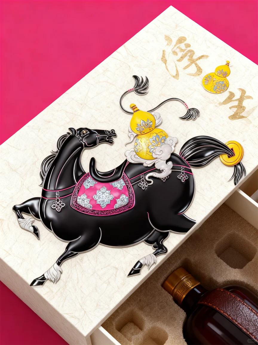 马年包装设计|【浮生】白酒品牌包装设计