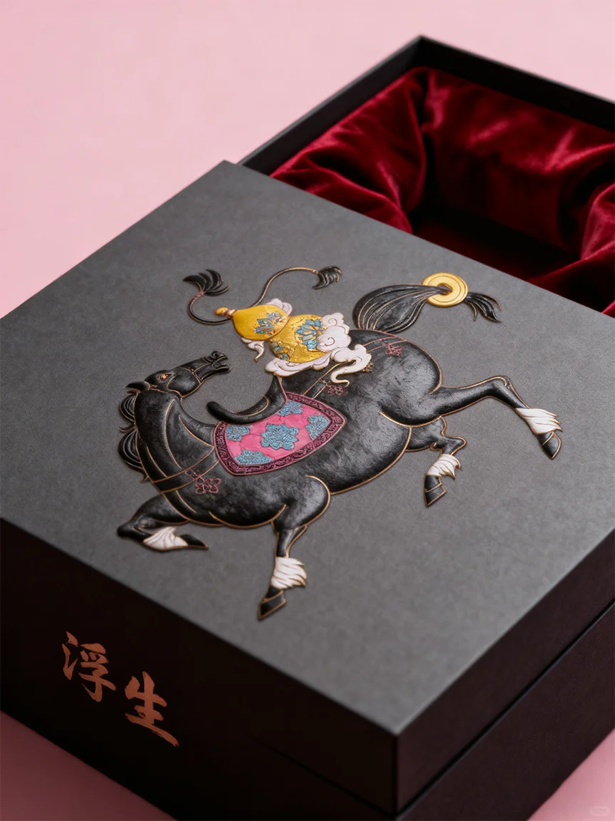 马年包装设计|【浮生】白酒品牌包装设计