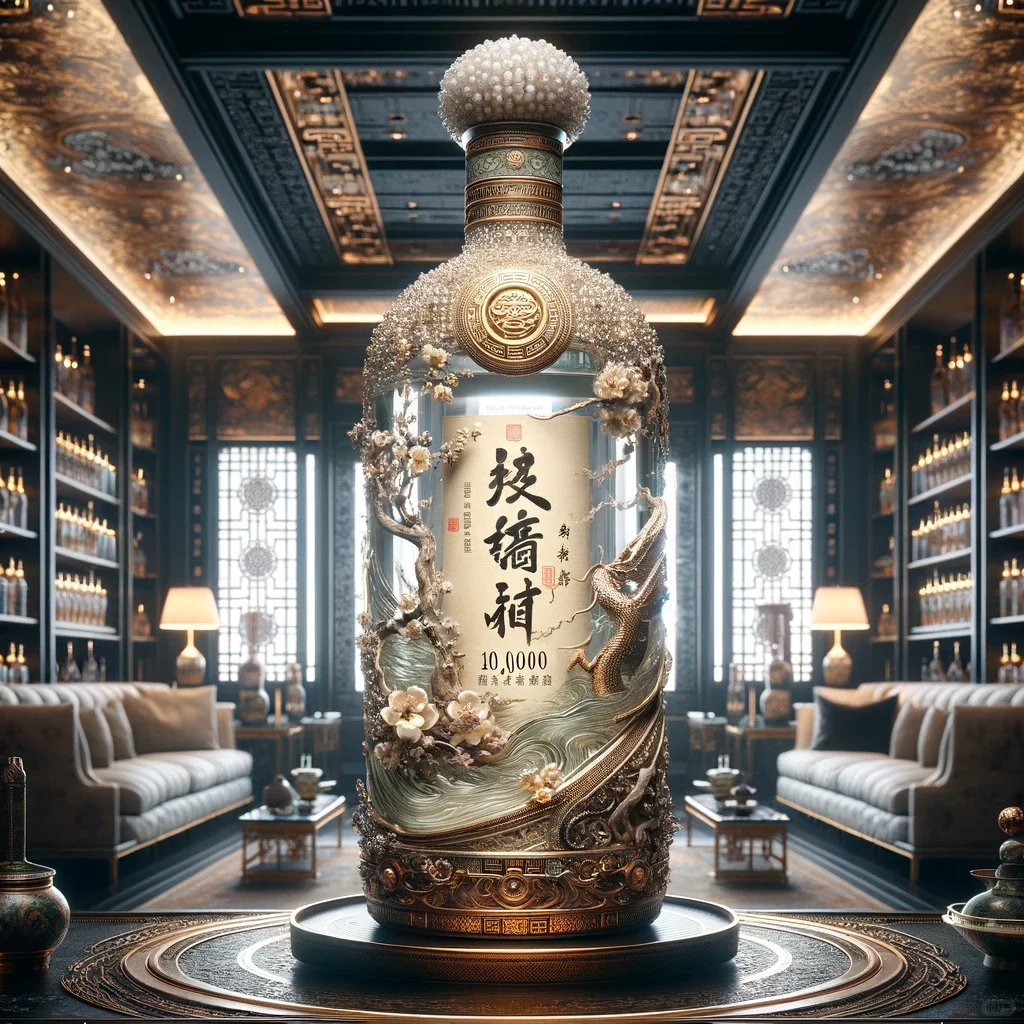 奢华的白酒包装设计