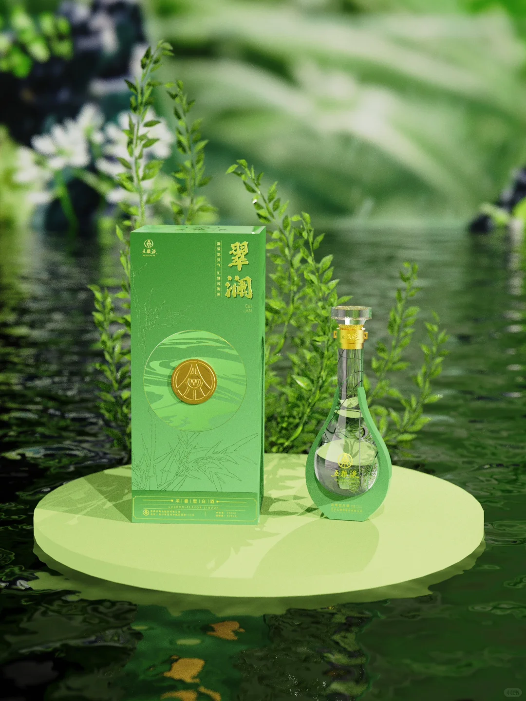 五粮液比赛包装设计-翠澜