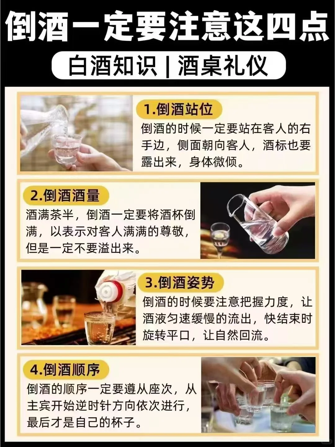 酒桌礼仪