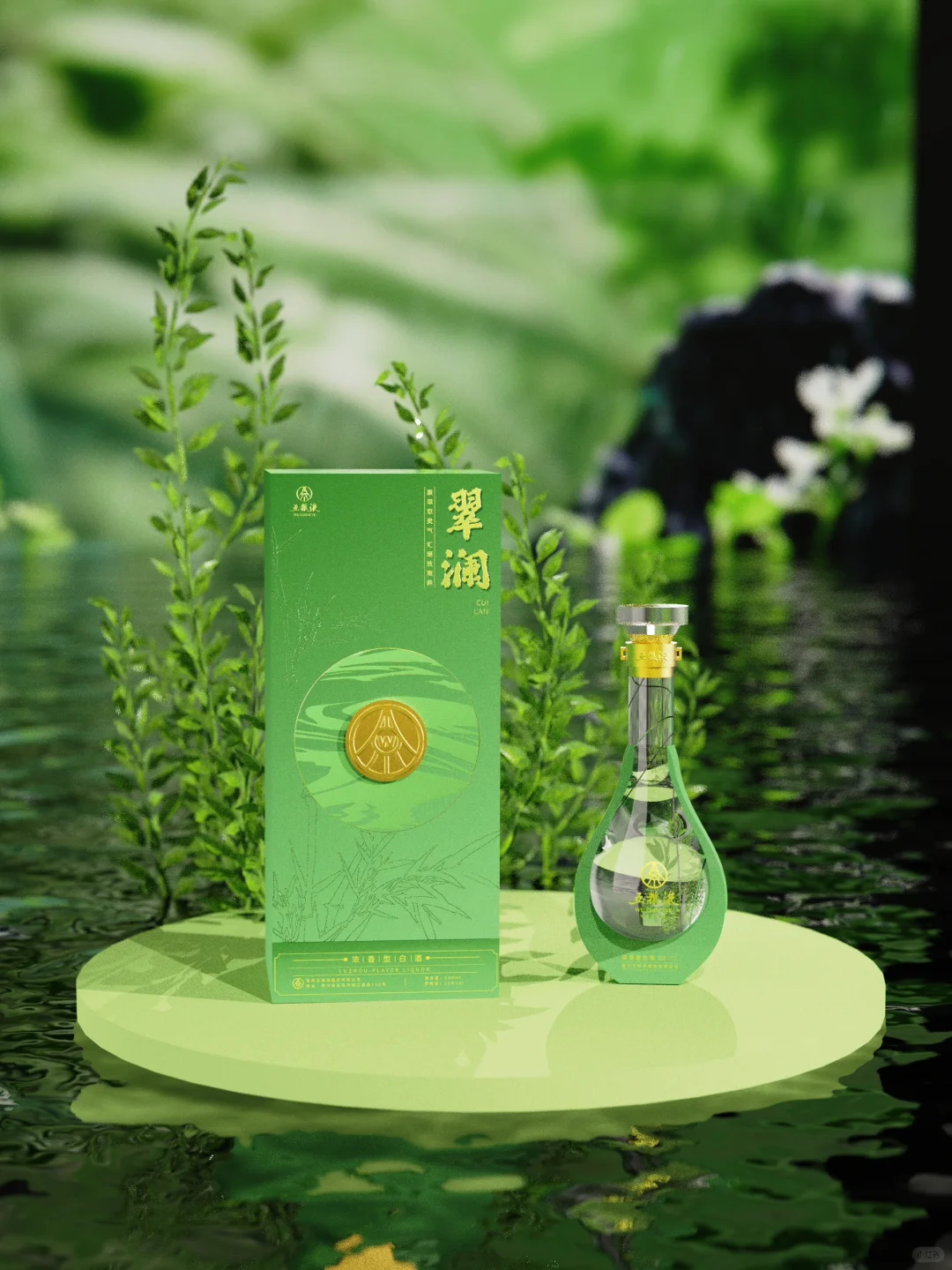 五粮液比赛包装设计-翠澜