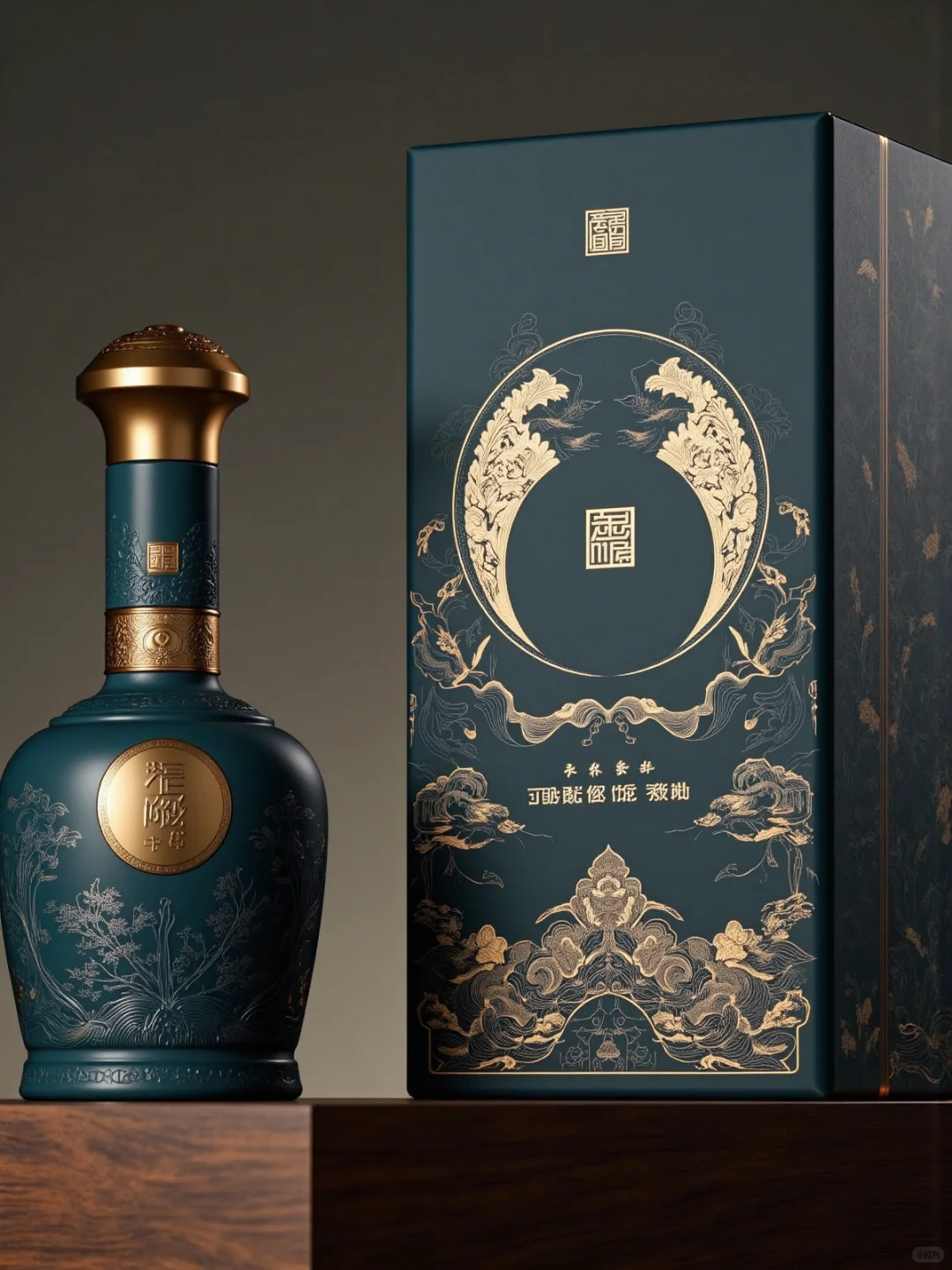 繁花似锦，春暖花开 酒包装设计