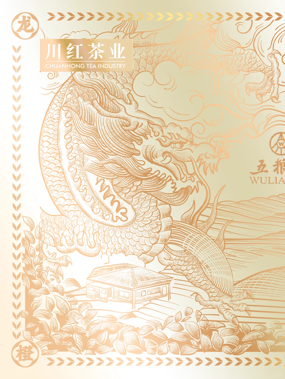 给五粮液设计礼盒