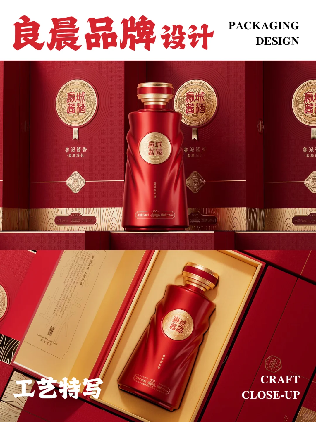 酒水设计案例‖鲁派酱香