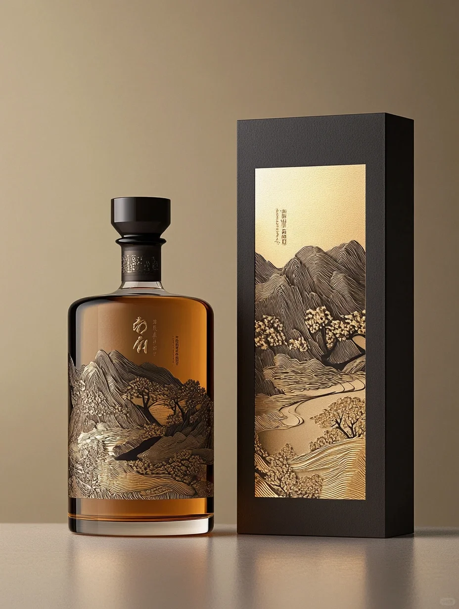 原创｜高端黄酒包装设计｜中国风酒瓶包装设计