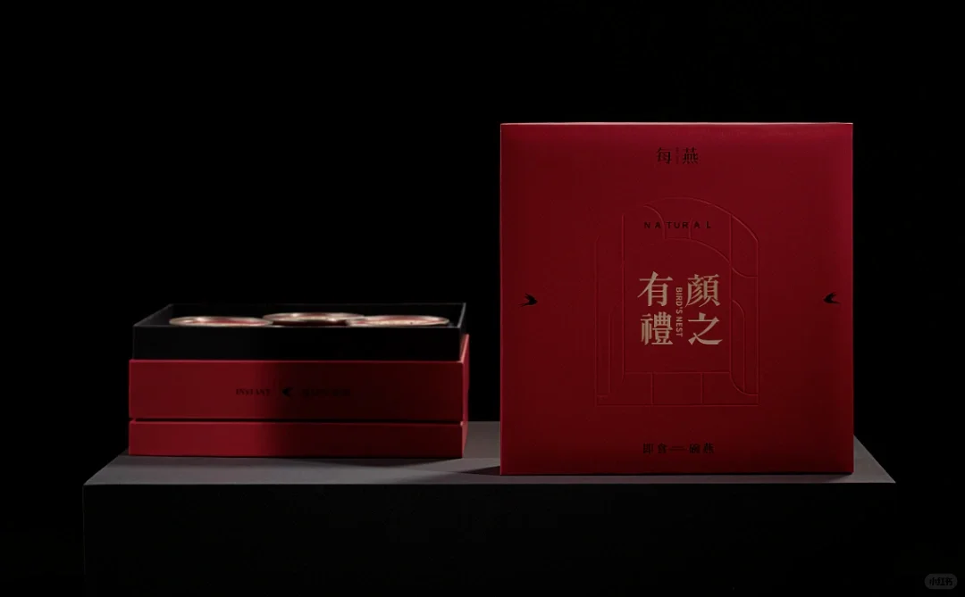 燕窝包装为何采用红色设计