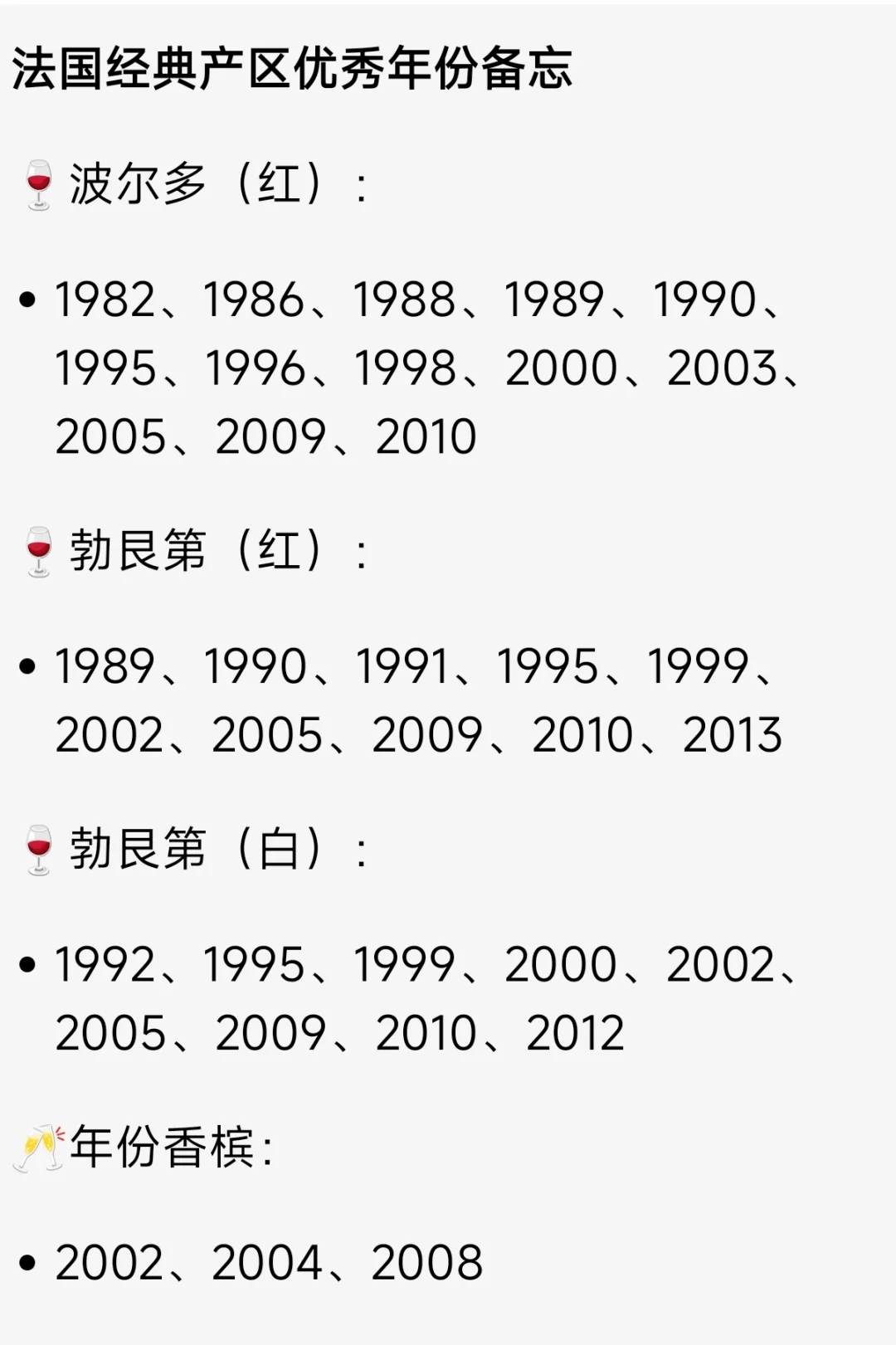 ?直接上干货!买红酒要不要看年份?
