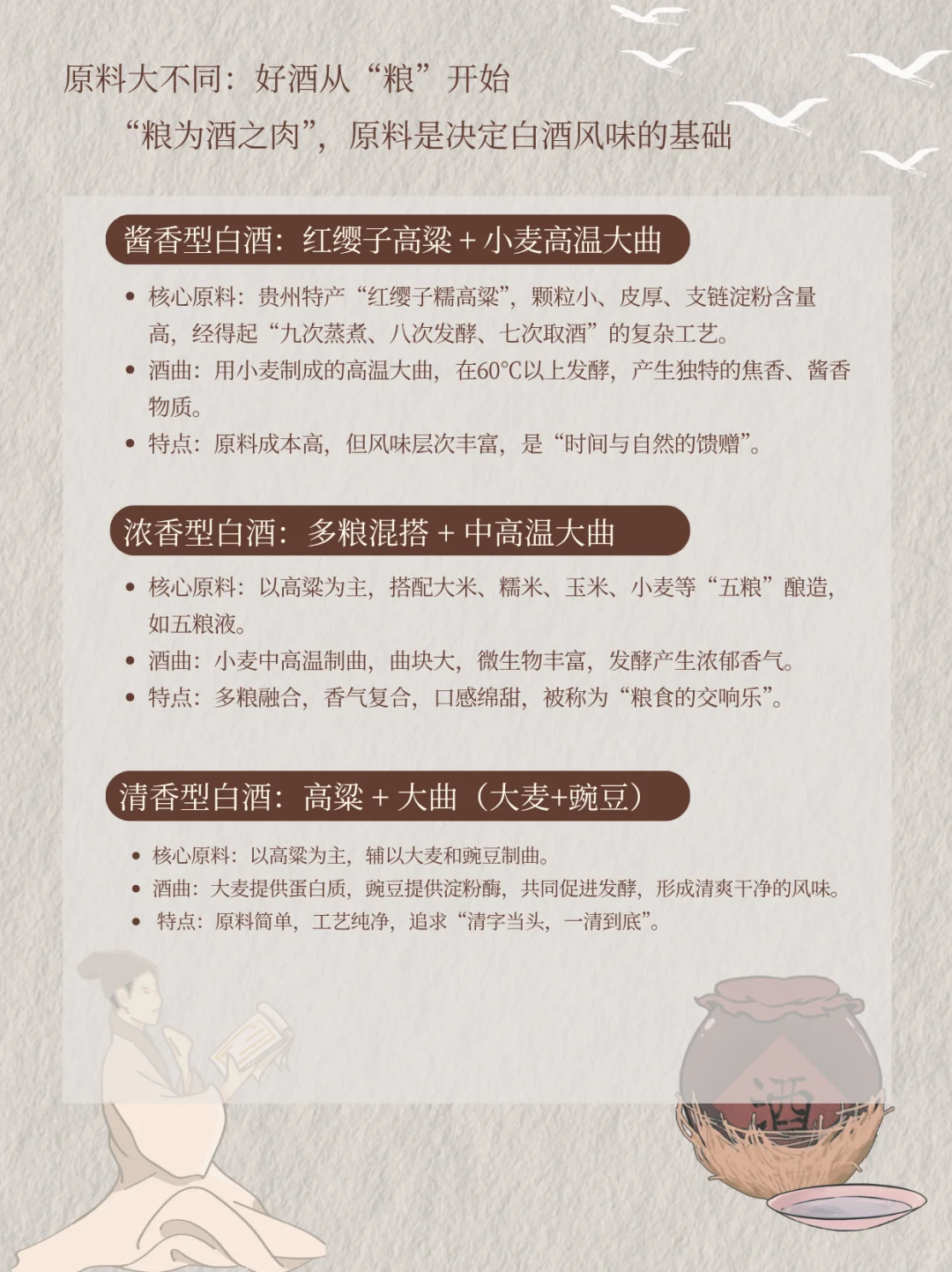 酱香、浓香、清香?一文教你喝懂白酒