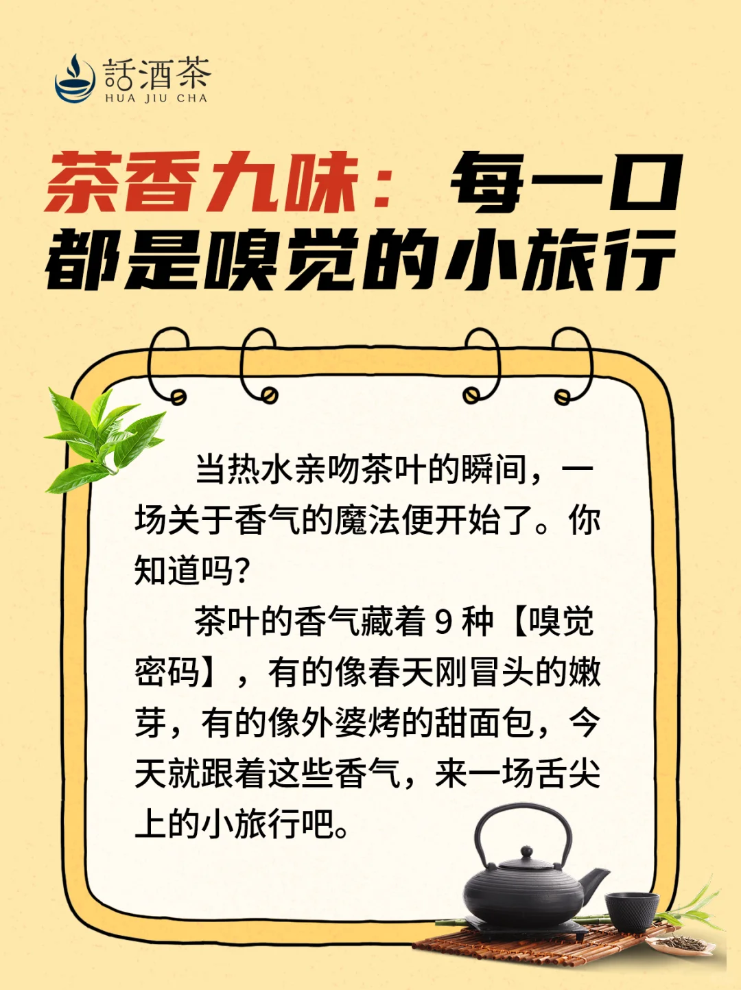 茶叶的九种香型，你最喜欢哪种？