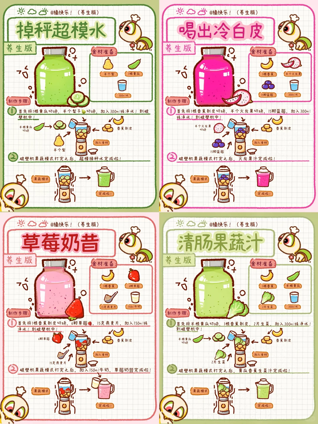 喝了就瘦！好明显！?果蔬汁是减肥界的神！