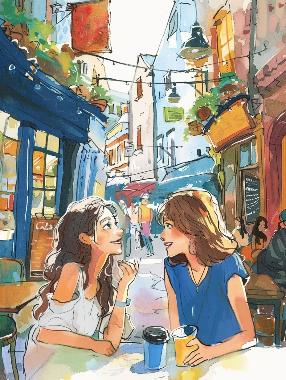 约上闺蜜一起吃吃喝喝，说一些说不完的话～