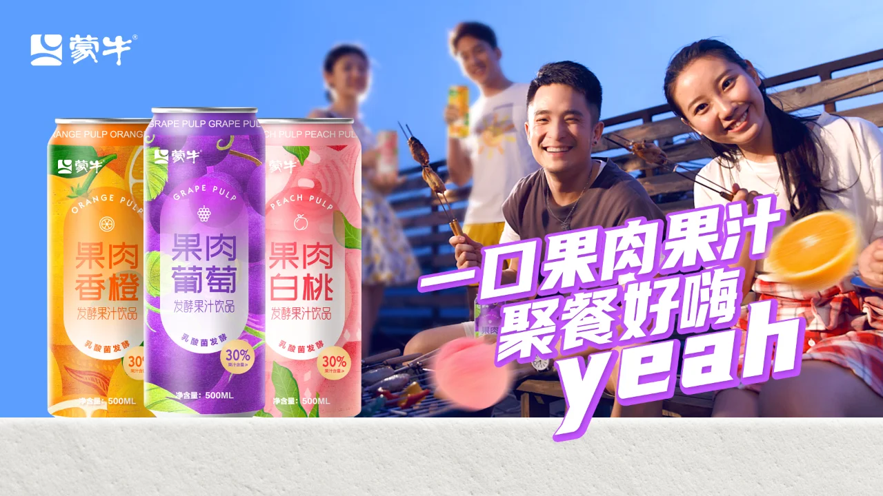 原创设计｜乳酸菌发酵果肉果汁饮品