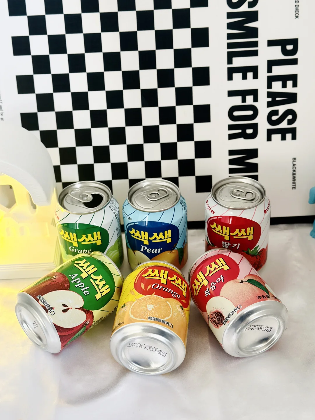 ?韩国乐天果肉饮料真实试喝??测评来啦~