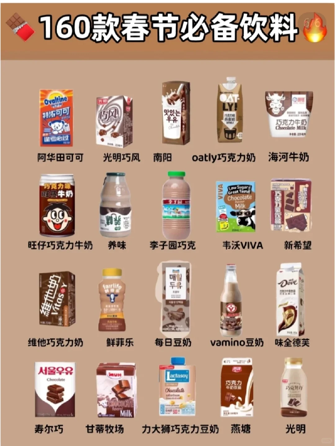 好喝的过年饮料！