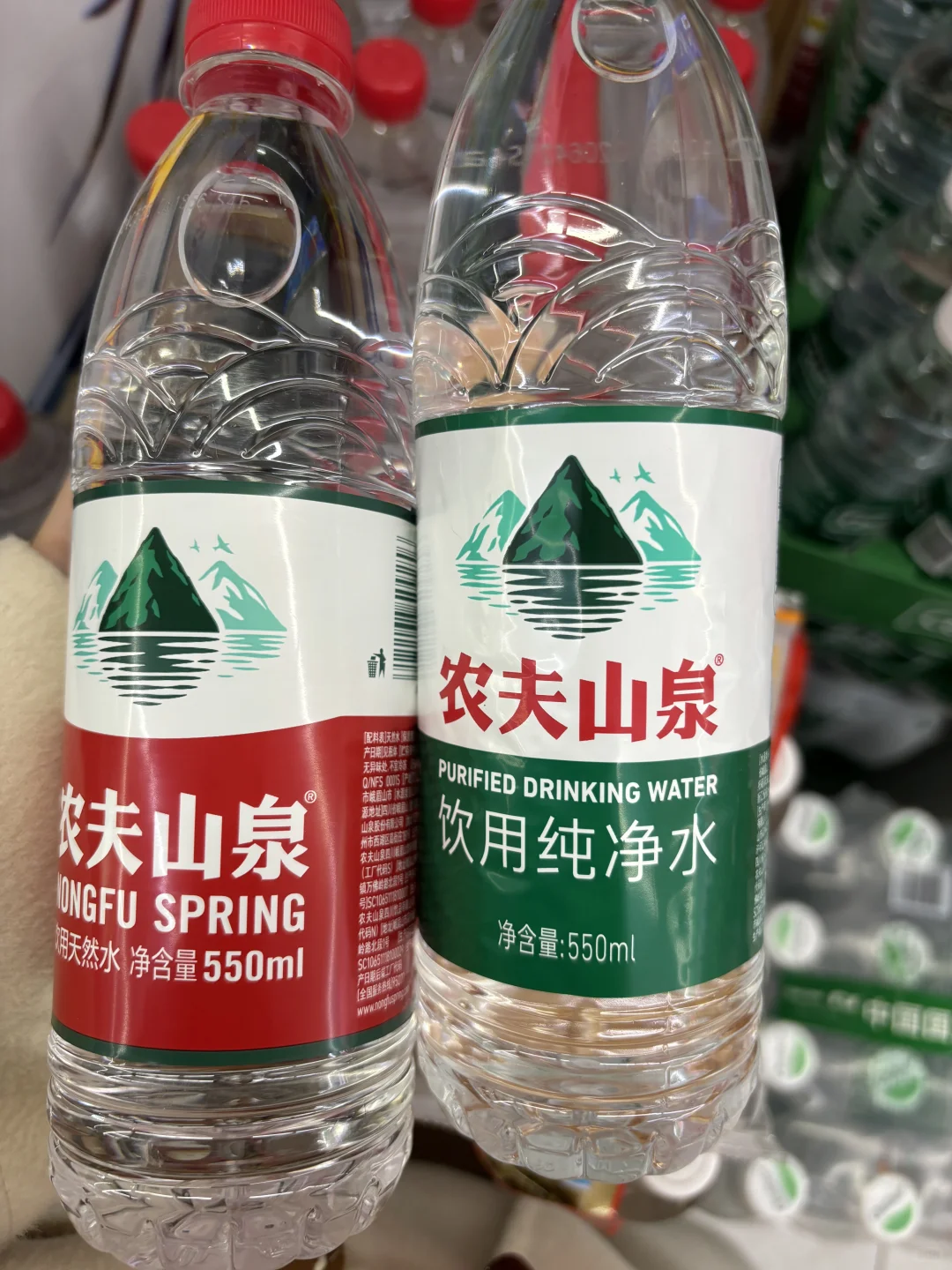 红绿之争，农夫山泉到底啥区别